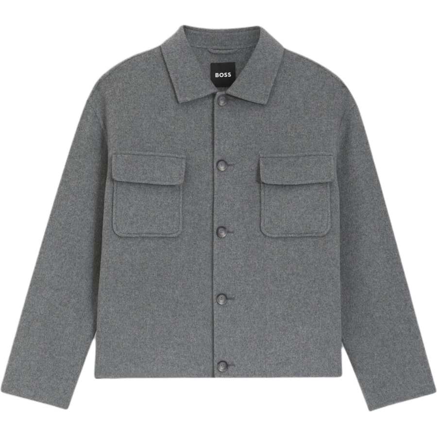 HUGO BOSS Hugo Boss Relaxed-Fit Button-Up Jacket