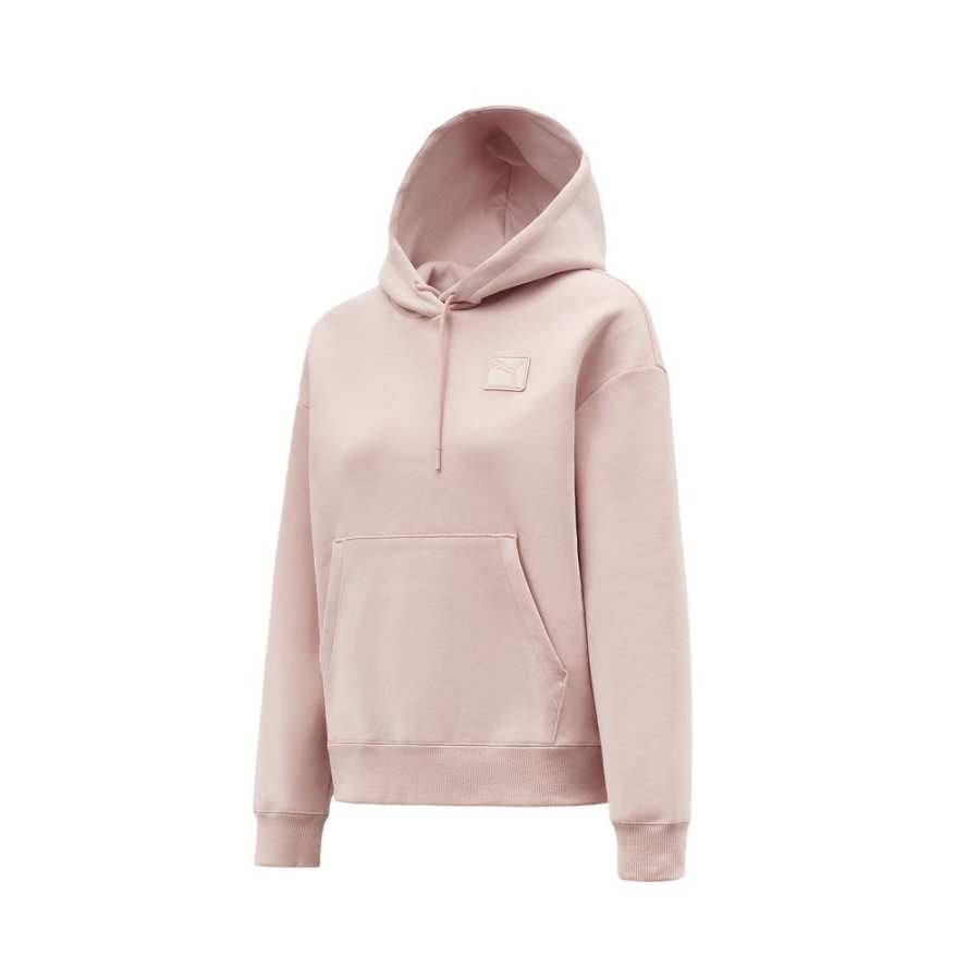 PUMA Prime Sweatshirts Women's Pink Hooded Moderate