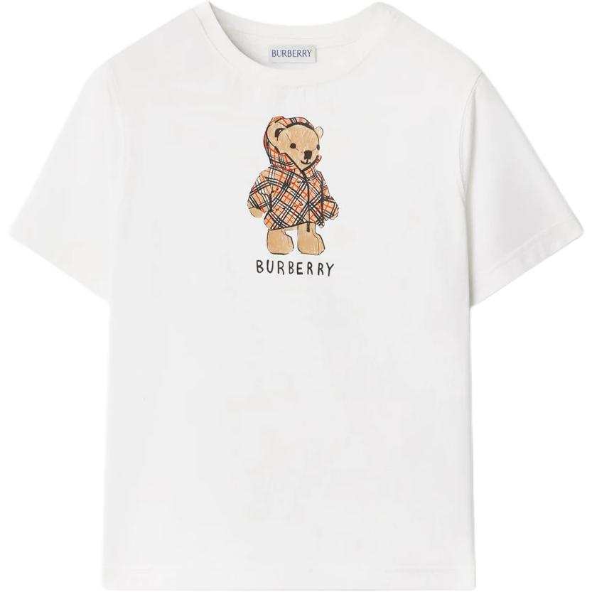 Burberry Kids T Shirts Crew Neck Moderate