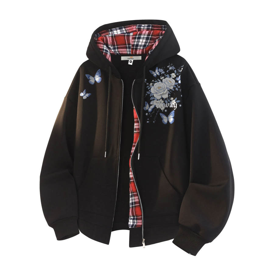DEERWAY Sweatshirts Unisex Hooded Moderate Heavyweight