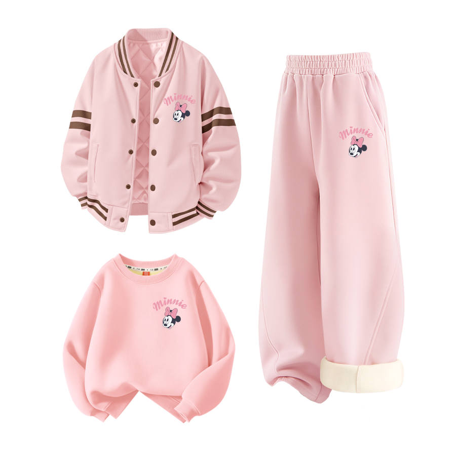 Disney Kids Casual Sportswear Thickened