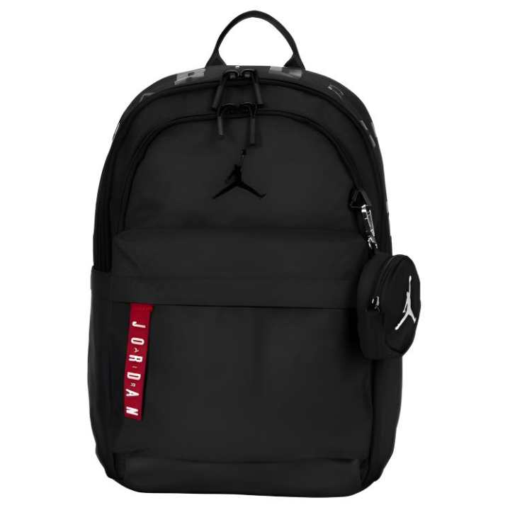 Jordan Jordan Polyester Backpack Regular Unisex Black