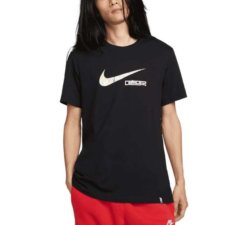 Nike Nike T Shirts Men's Black Crew Neck Moderate