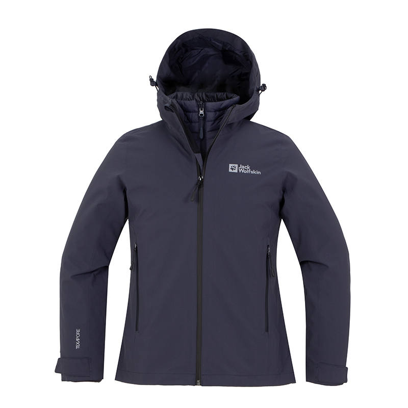 Jack Wolfskin Outdoor Hiking Windproof, Breathable, Water Repellent, Abrasion Resistant, Thermal Windbreaker Jacket