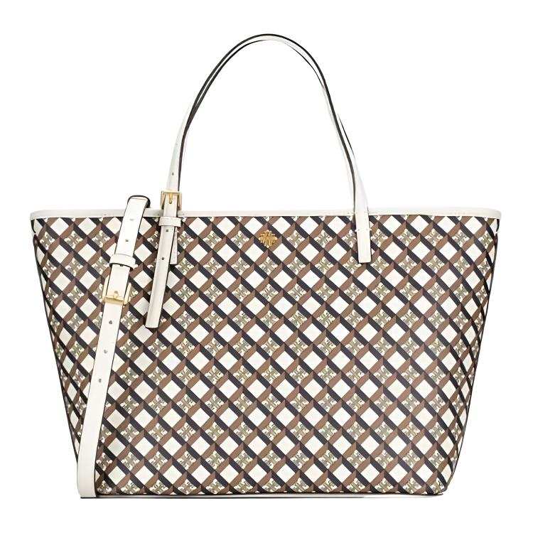 TORY BURCH TORY BURCH Coated Canvas Handbag Women's Multicolor