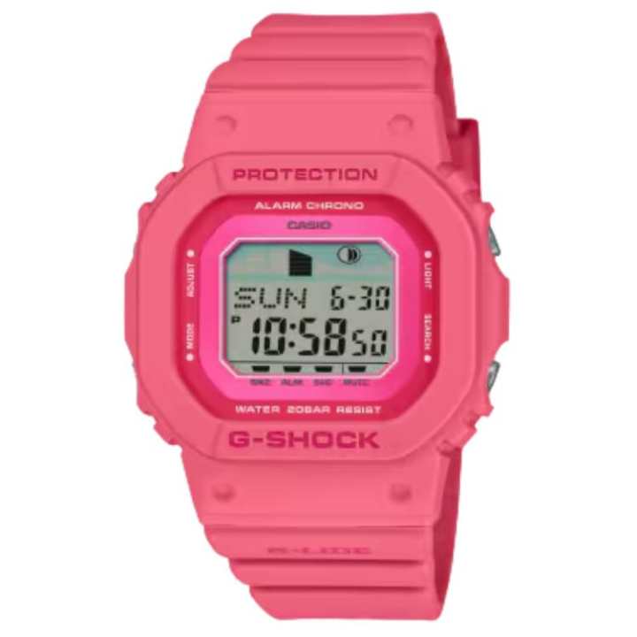 CASIO CASIO G LIDE 200m Waterproof Quartz Movement Resin Strap Watch Women's Watch Gray Dial