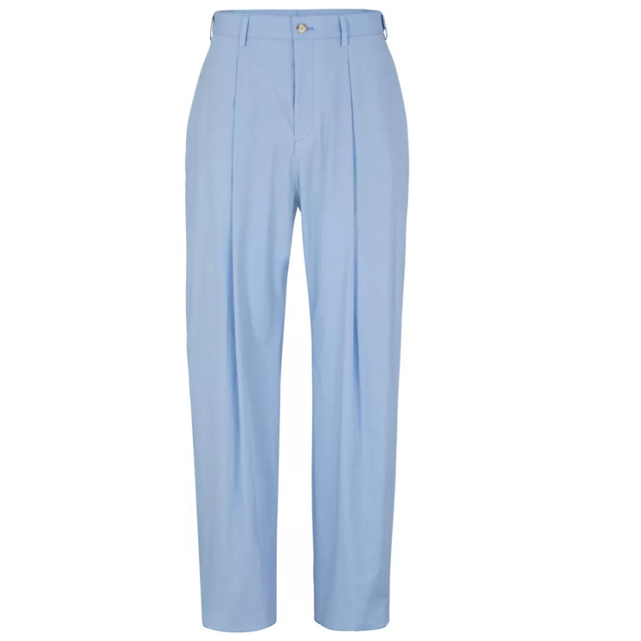 HUGO BOSS SS23 Casual Pants Men's Light Blue