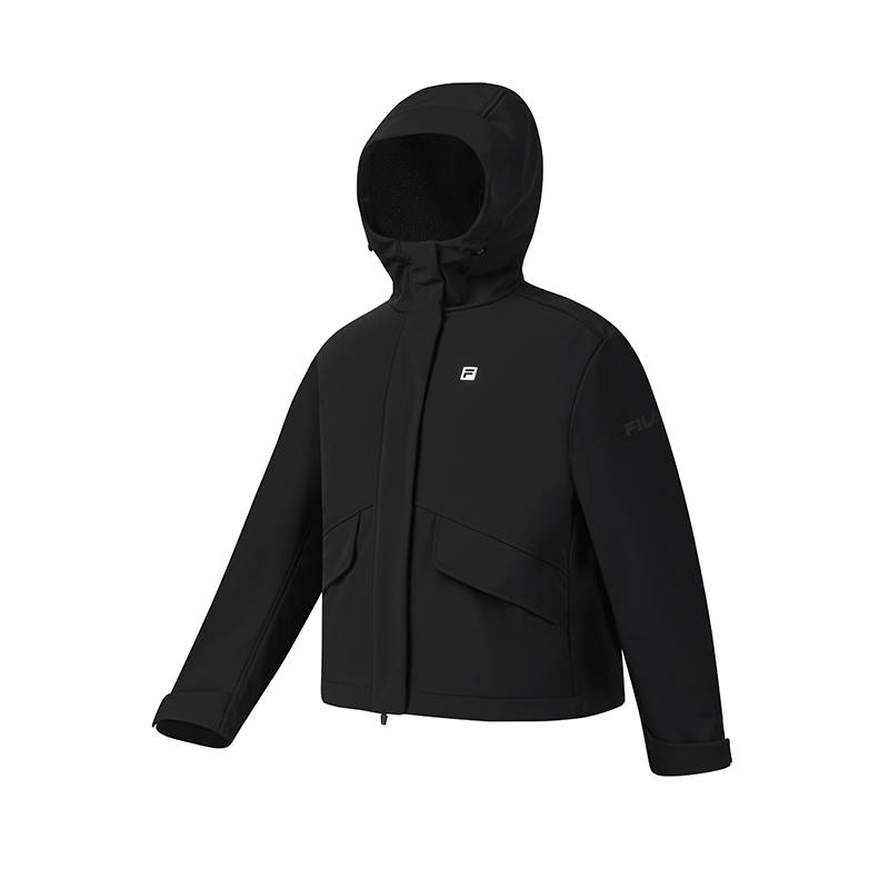 FILA Fitness Collection Fleece Lined Thermal Minimalist Style Casual Sports Everyday Comfortable Loose Hoodie