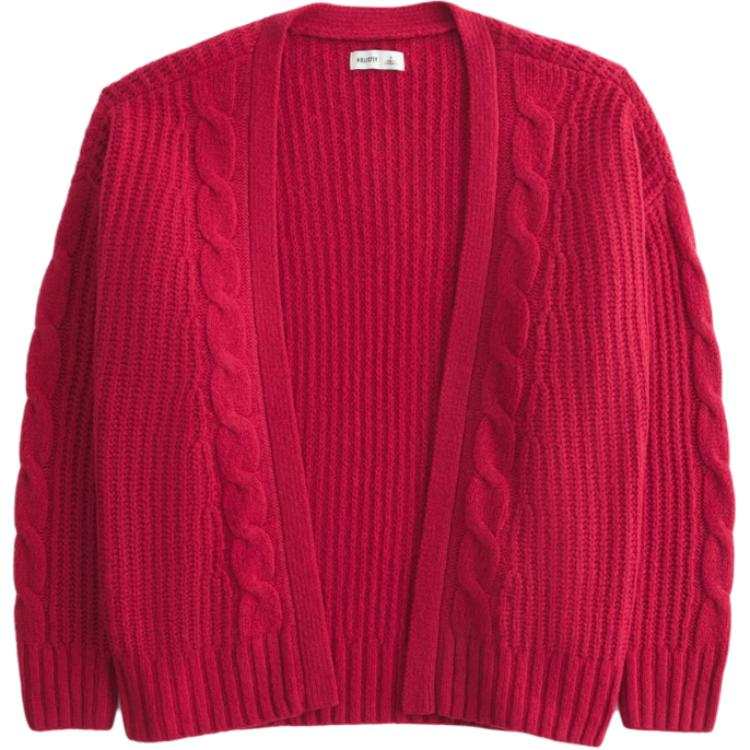 Hollister/ Sweaters Women's Red Moderate Cardigan