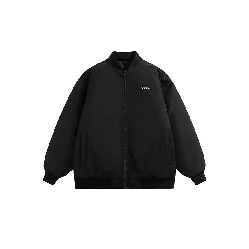 Jeep Jeep Puffer Jackets Unisex Baseball Collar Thickened