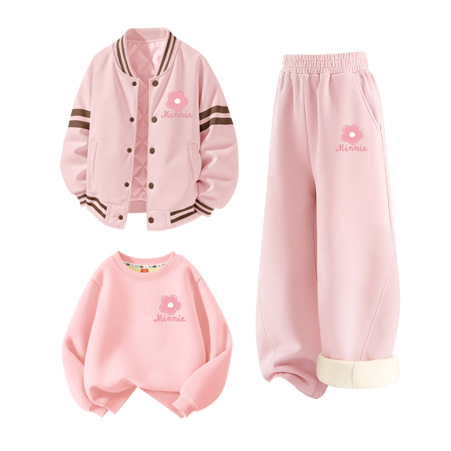 Disney Kids Casual Sportswear Thickened