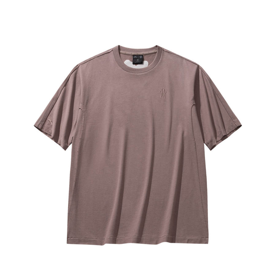 ANTA T Shirts Unisex Mocha Latte 4 Crew Neck
