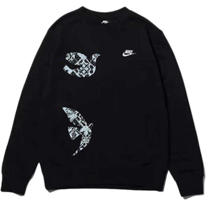 Nike Nike Sweatshirts Unisex Black Crew Neck Moderate