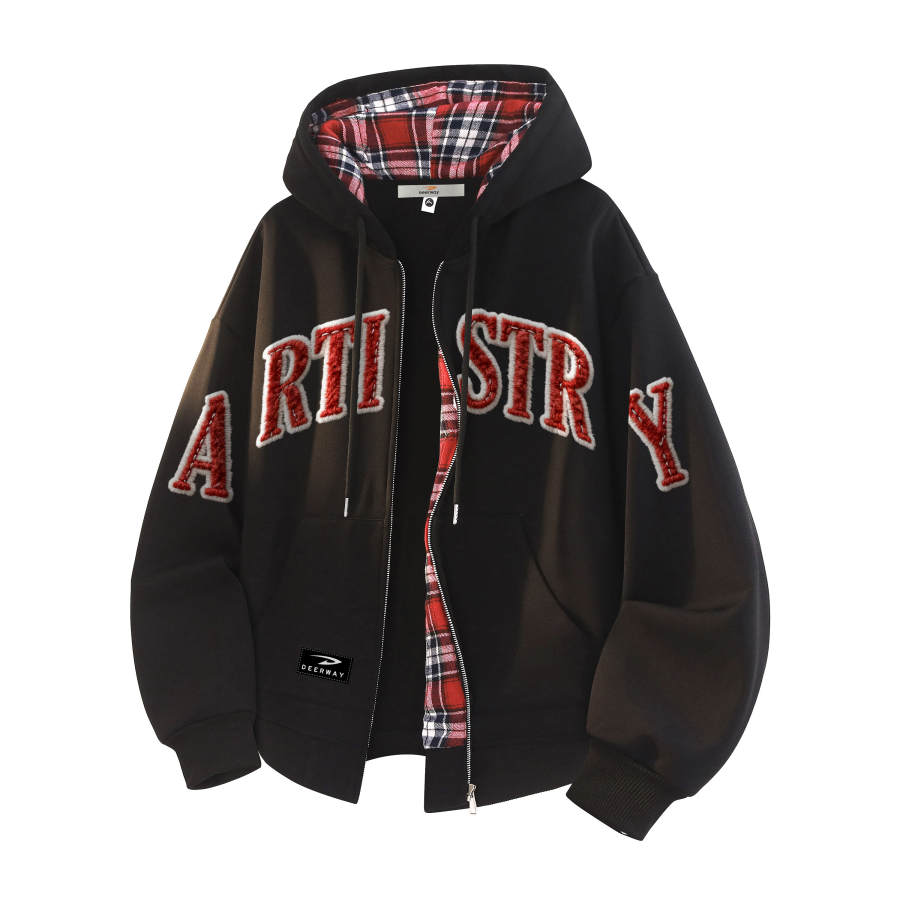 DEERWAY Sweatshirts Unisex Hooded Moderate Heavyweight