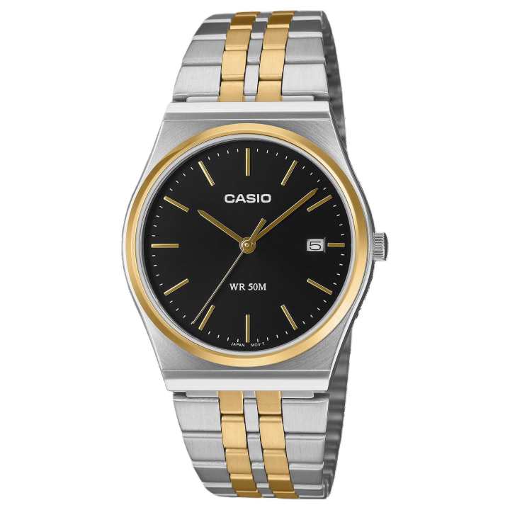 CASIO CASIO G SHOCK Quartz Movement Stainless Steel Strap Watch Men's Watches Black Dial