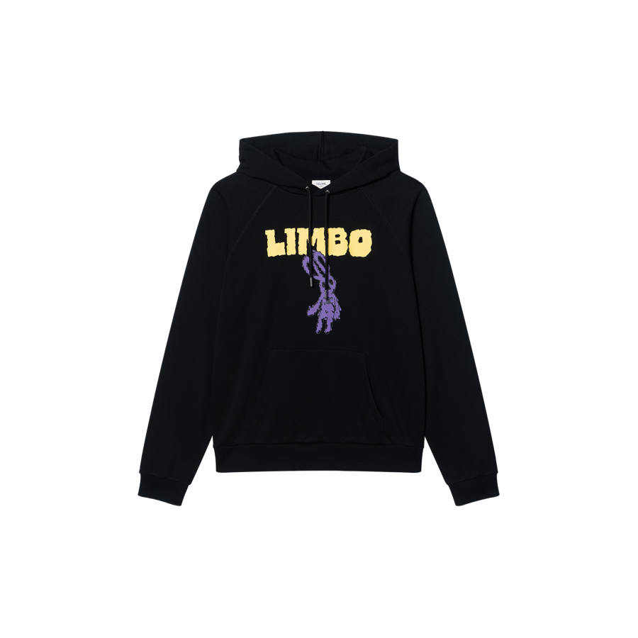 CELINE CELINE Pattern Printed Drawstring Hoodie