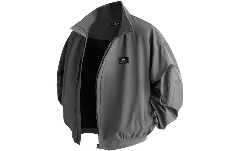 ZIAREL ZIAREL Jackets Unisex Stand Collar Thickened