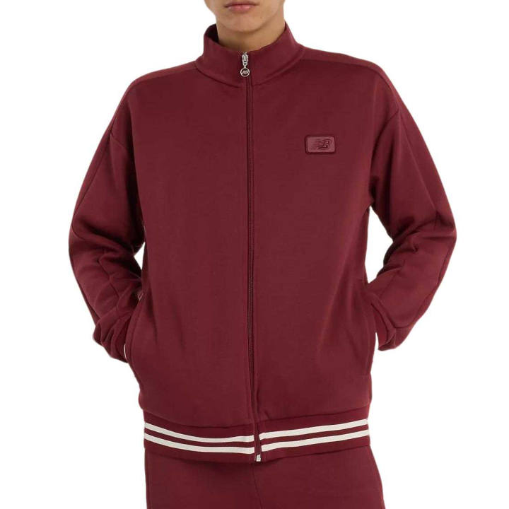 New Balance New Balance logo-patch zip jacket