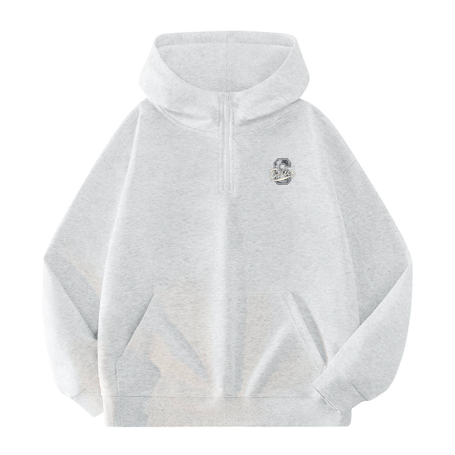 Tonlion Sweatshirts Unisex Hooded Moderate Heavyweight
