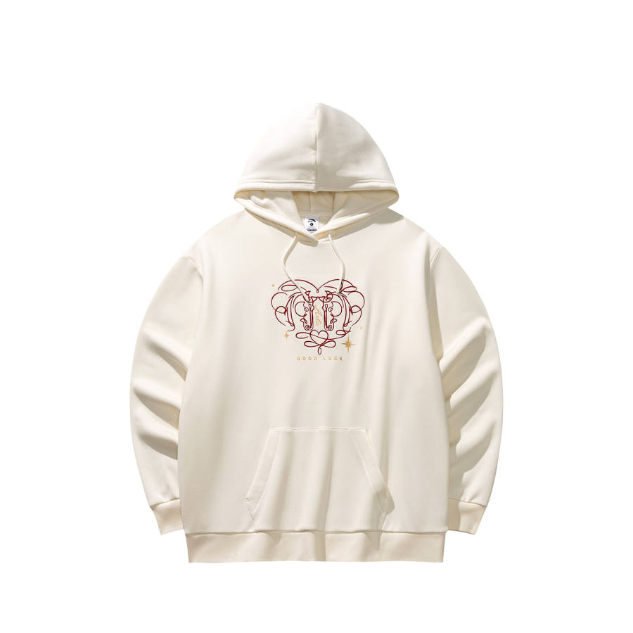 Anta Good Things Will Happen Sweatshirt Women's Vanilla White