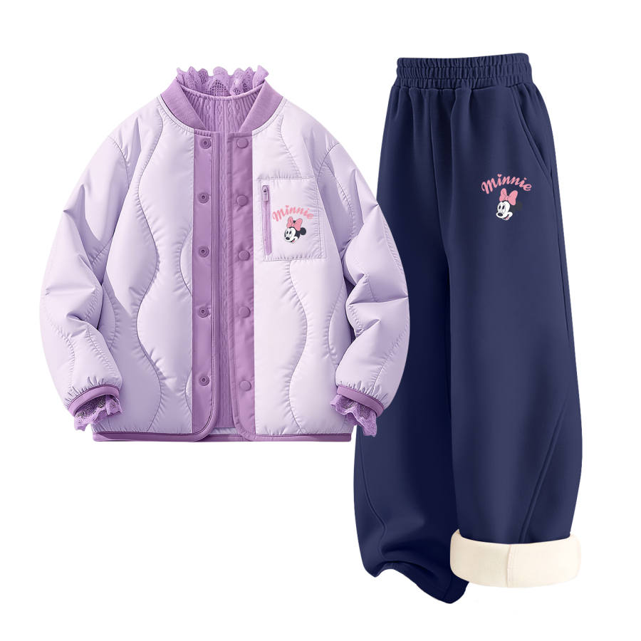 Disney Kids Casual Sportswear Crew Neck Moderate