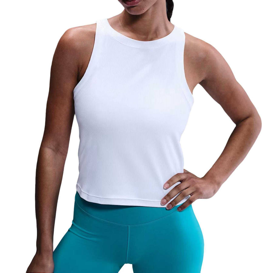 Nike Nike Zenvy Sleeveless Sports Shirts Women's White