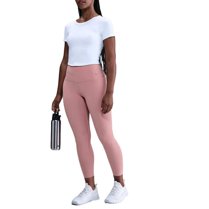 Nike Nike Zenvy Yoga Pants Women's Rusty Powder/Black Moderate