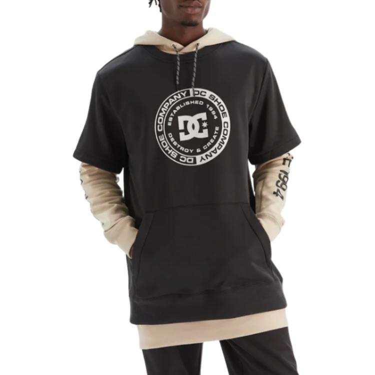 DCSHOES Sweatshirt Sets Men's Clothing Sets Black+Beige Moderate