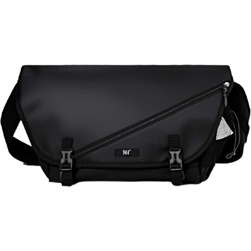 361° Nylon Fabric Crossbody Bags Men's Black