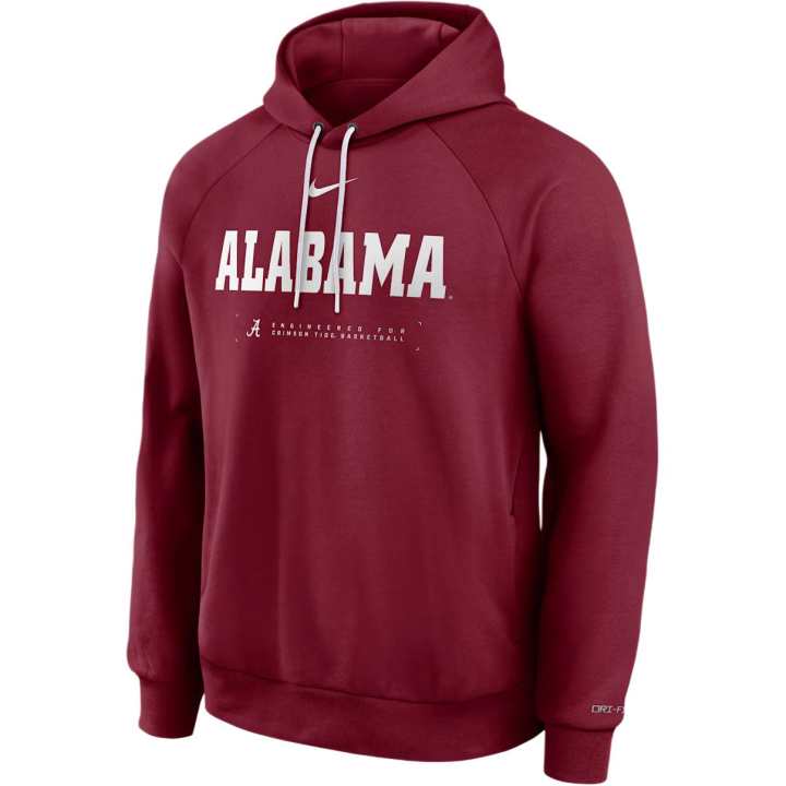 Nike Nike Alabama Courtside Basketball Practice Men's Nike Dri-FIT Pullover Hoodie