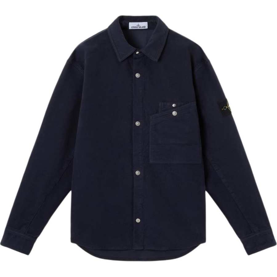 STONE ISLAND Shirts Men's Navy Moderate