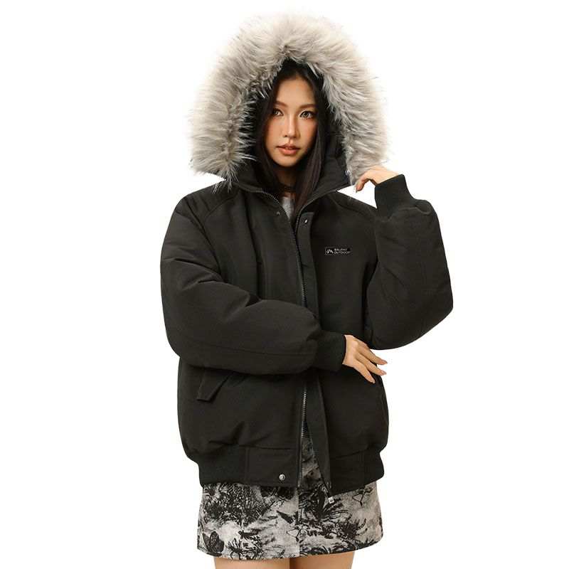 BALENO Parka Coats Unisex Hooded Thickened