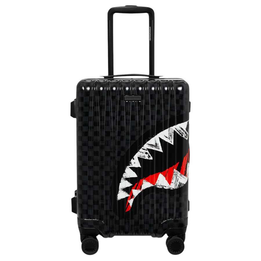 SPRAYGROUND Polycarbonate Trolley Bag 22 Inch Unisex Black