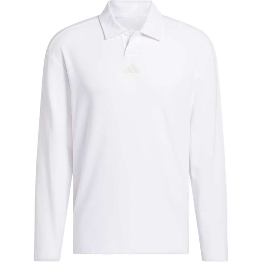 Adidas Adidas Free Shipping With AdiClub Beyond Long Sleeve Loose Fit Polo Shirt