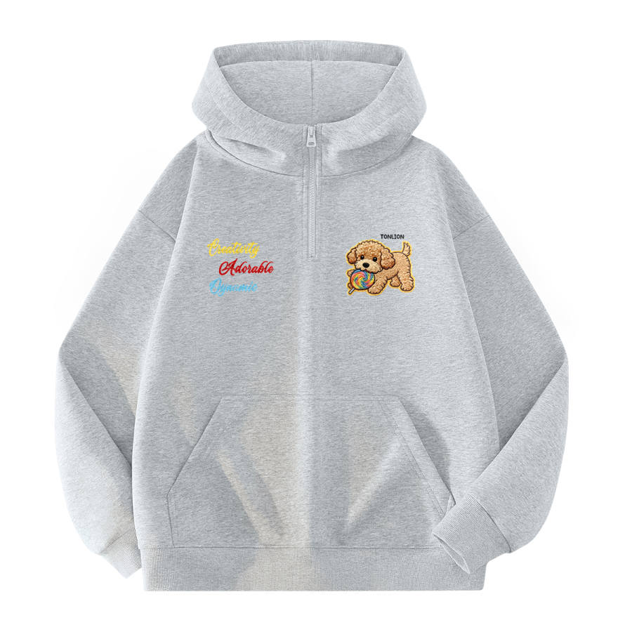 Tonlion Sweatshirts Unisex Hooded Moderate Heavyweight