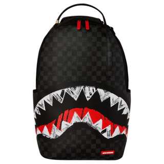 SPRAYGROUND Artificial Leather Backpack Unisex Black