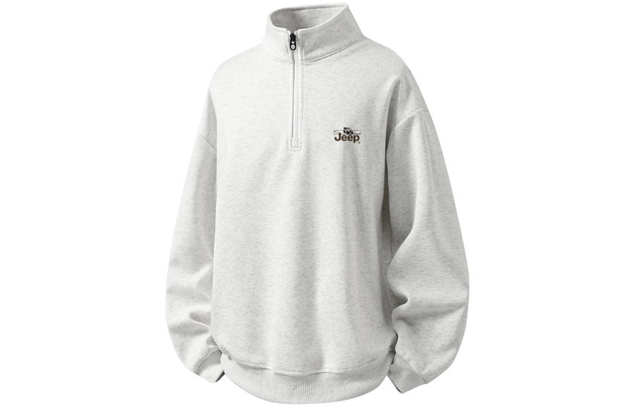 Jeep Jeep Sweatshirts Unisex Stand Collar Moderate Regular