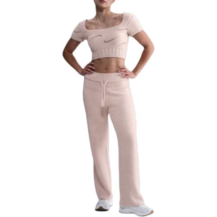 Nike Nike Sportswear Phoenix Cozy Bouclé Women's Short-Sleeve Cropped Knit Top