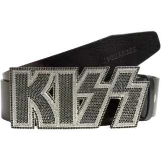 Dsquared 2 rhinestone-embellished buckle belt