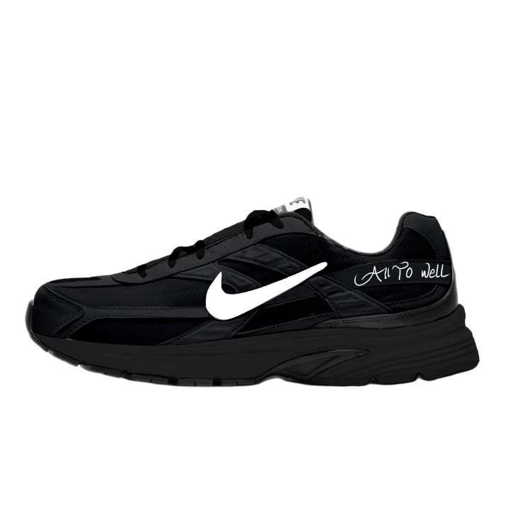 Nike Nike Initiator Abrasion Resistant Lightweight Height Increasing Low top Running Shoes Unisex Black