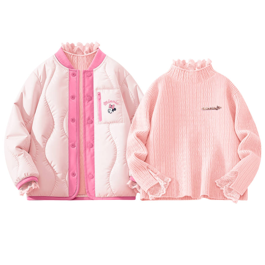 Disney Kids Padded Jackets Crew Neck Moderate