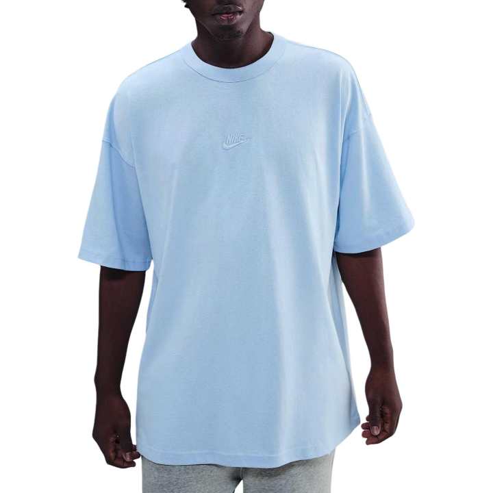 Nike Nike Sportswear T Shirts Men's Celestial Blue Crew Neck Moderate