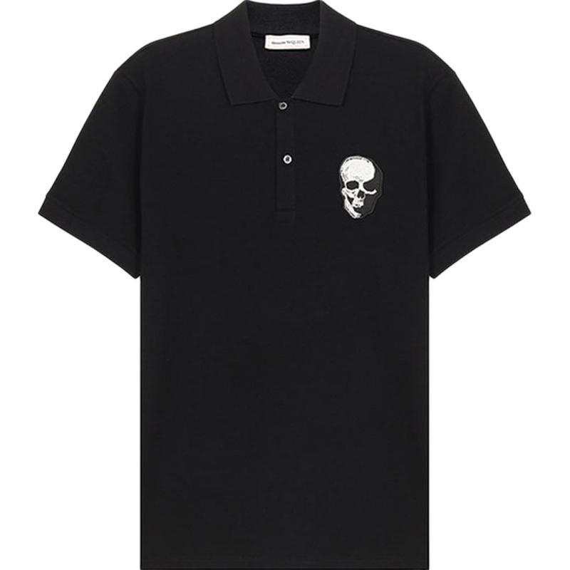 Alexander McQueen SS21 Polo Shirt Men's Black