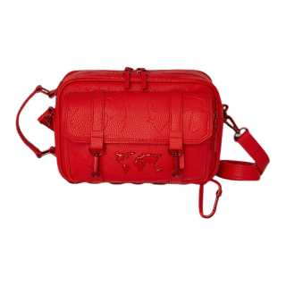 SPRAYGROUND Artificial Leather Crossbody Bags Women's Ruby Red