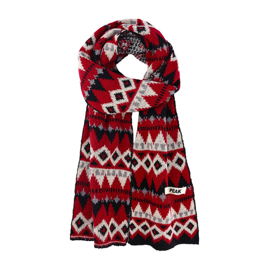 PEAK PEAK Polyester Knit Scarves Unisex