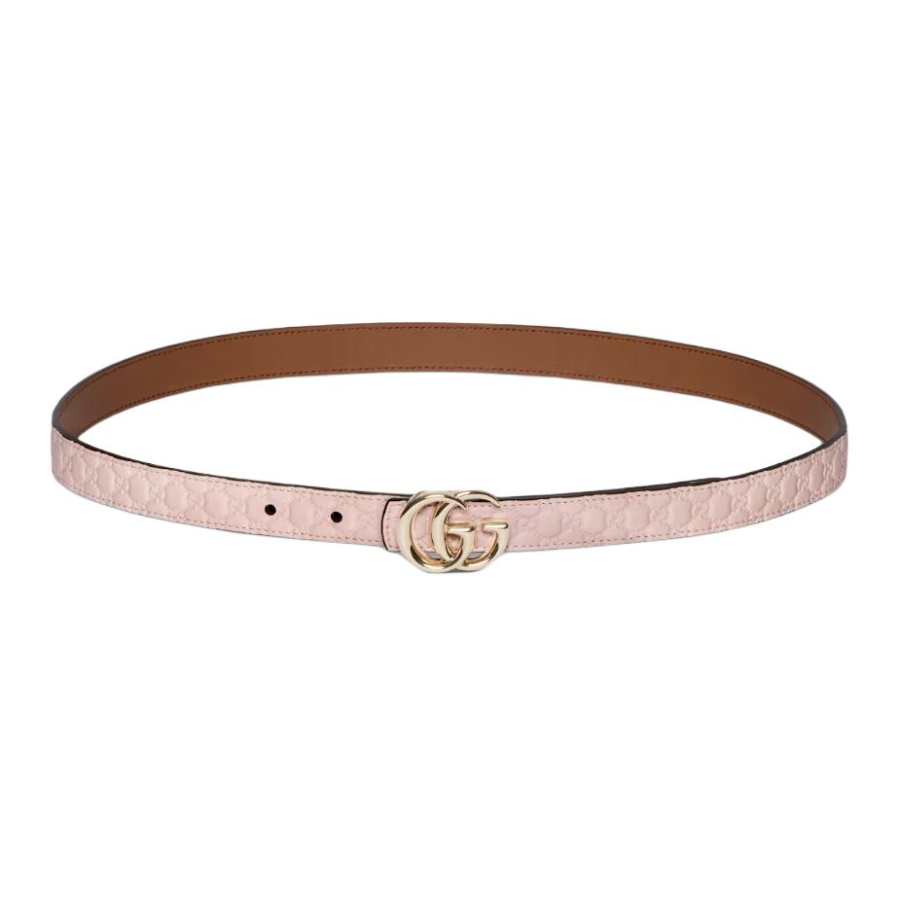 GUCCI GUCCI Reversible Gg Marmont Thin Belt