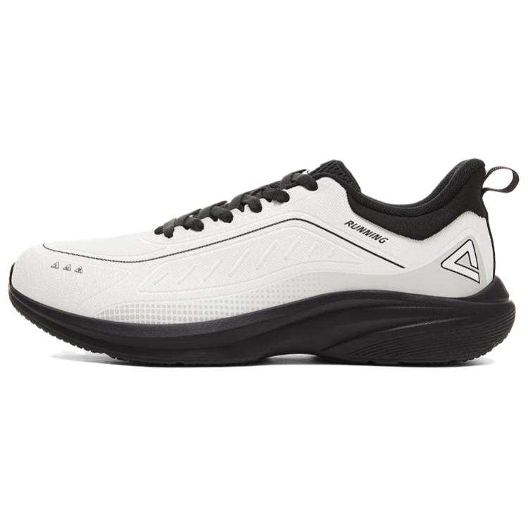 PEAK Cushioning Abrasion Resistant Breathable Low top Casual Running Shoes Men's White
