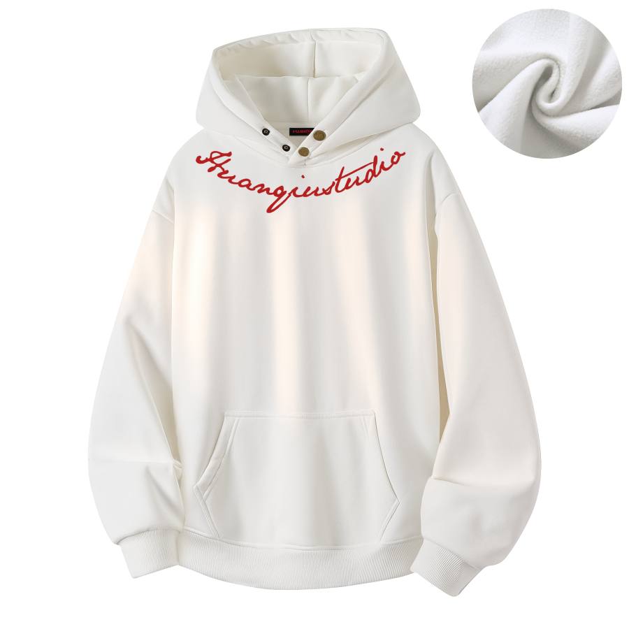 HUANQIU Sweatshirts Unisex Hooded Moderate Regular