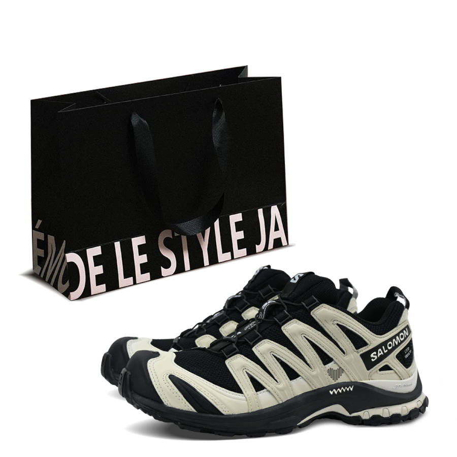 SALOMON XA PRO 3D Manchester City Old Stories, Shopping Bag Low top Outdoor Shoes Unisex Beige Black