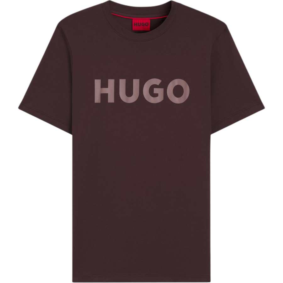 HUGO BOSS T Shirts Men's Light Brown Crew Neck Moderate